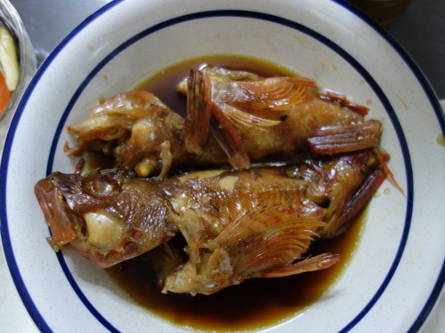 カサゴの煮付け