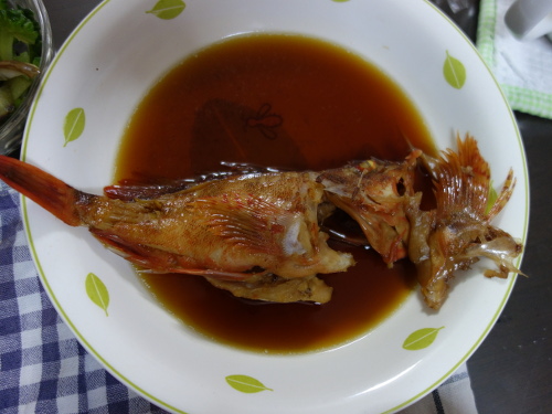 カサゴの煮付け