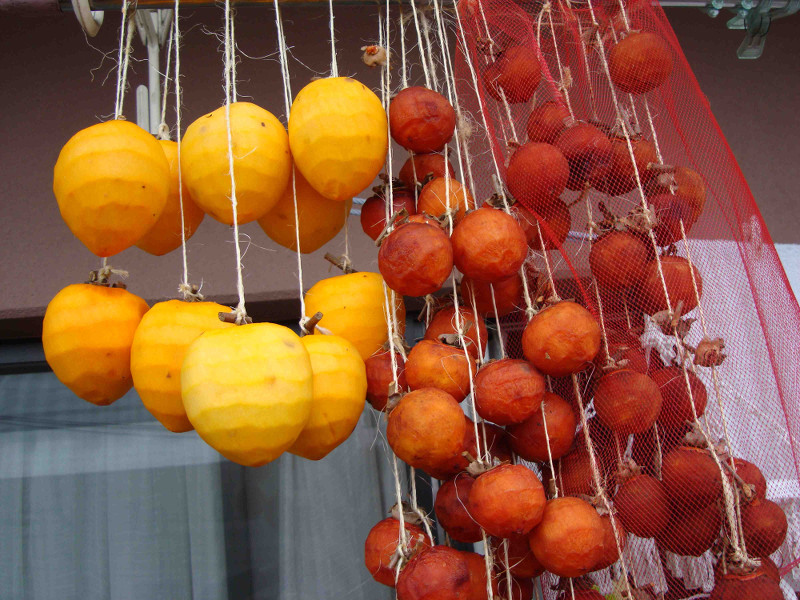 愛宕柿の干し柿