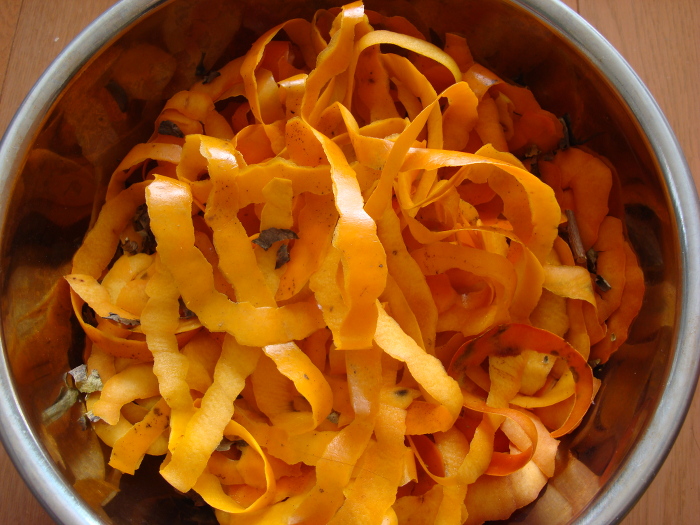 Hoshigaki of sour persimmon