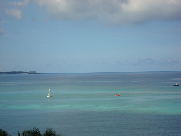 9階客室から見た海