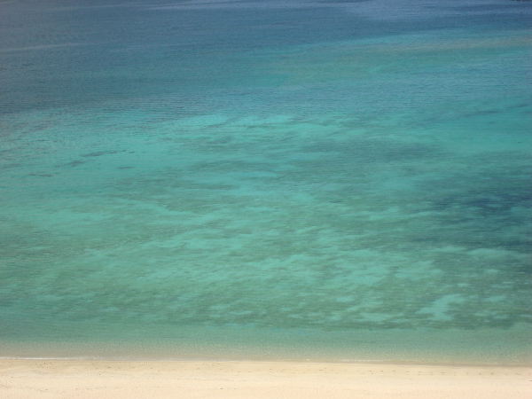 9階客室から見た海(正面)