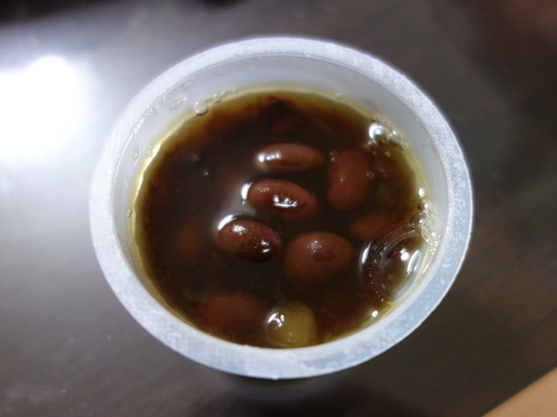 金時豆の沖縄ぜんざい