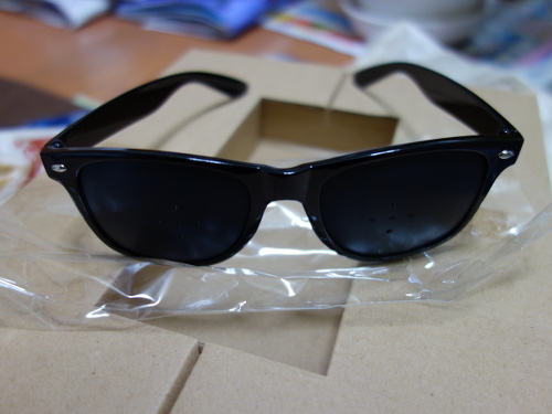 眼筋トレーニングめがね